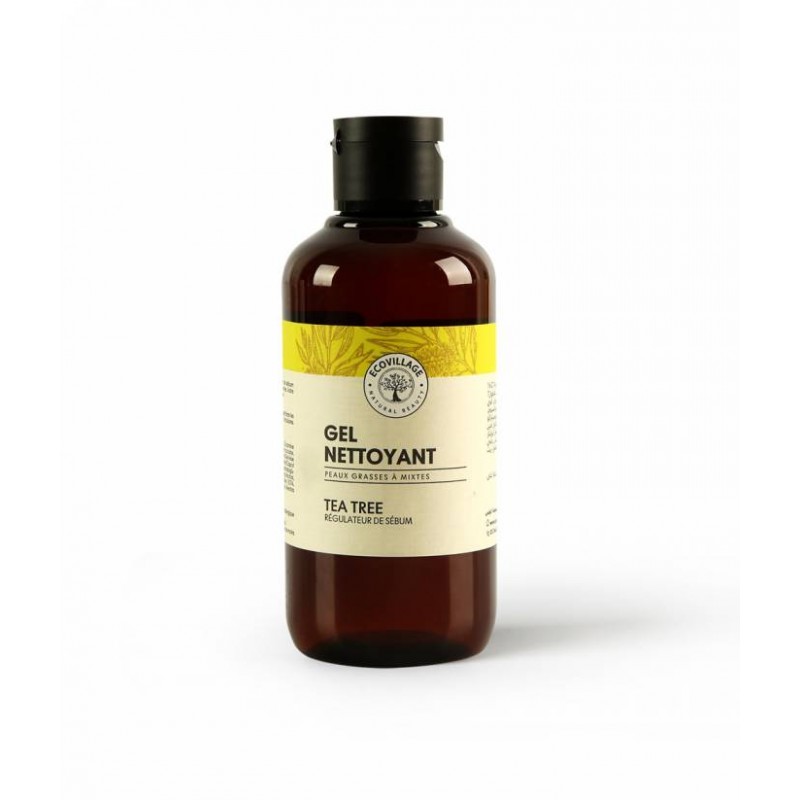 gel nettoyant pour le visage, tea tree régulateur de sébum et Hydratant gel nettoyant pour le visage, tea tree régulateur de sébum et Hydratant