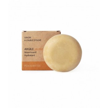 Savon argile jaune pour peaux mixtes