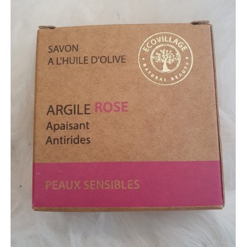 Savon Peau Sensible Argile Rose