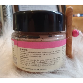 Masque D'argile Rose Peaux Sensibles Masque D'argile Rose Peaux Sensibles