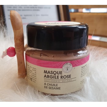 Masque D'argile Rose Peaux Sensibles Masque D'argile Rose Peaux Sensibles