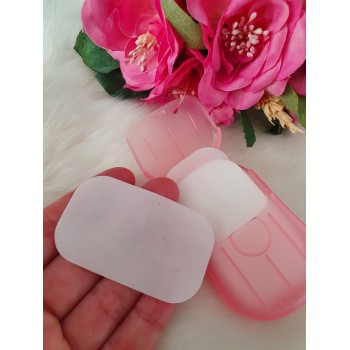Feuilles de savon portable à la rose Feuilles de savon portable à la rose