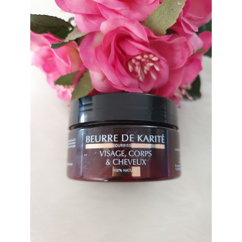 Crème de beurre de Karité visage, corps et cheveux Crème de beurre de Karité visage, corps et cheveux