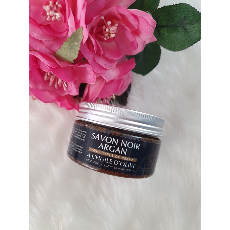 Savon noir à l'huile d'olive argan