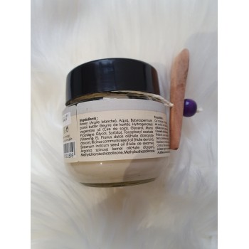 Masque d'argile blanche pour peaux sèches Masque d'argile blanche pour peaux sèches