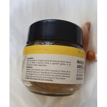Masque d'argile jaune pour peaux mixtes Masque d'argile jaune pour peaux mixtes