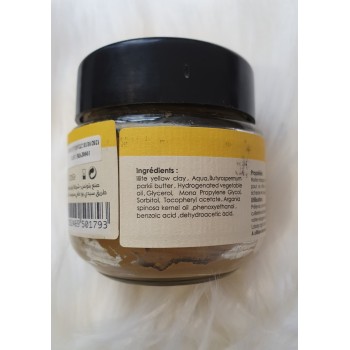 Masque d'argile jaune pour peaux mixtes Masque d'argile jaune pour peaux mixtes