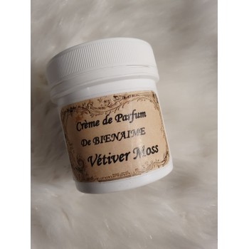 Beurre de karité - Crème de parfum Vétiver Moss