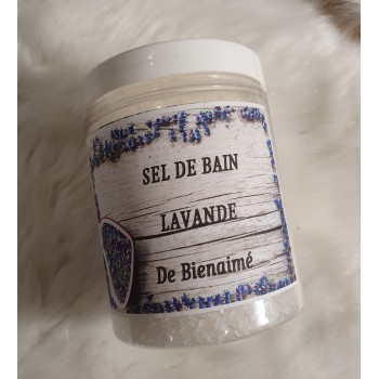 Sel de bain lavande