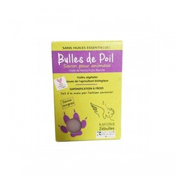 Savon pour animaux "bulles de poil"