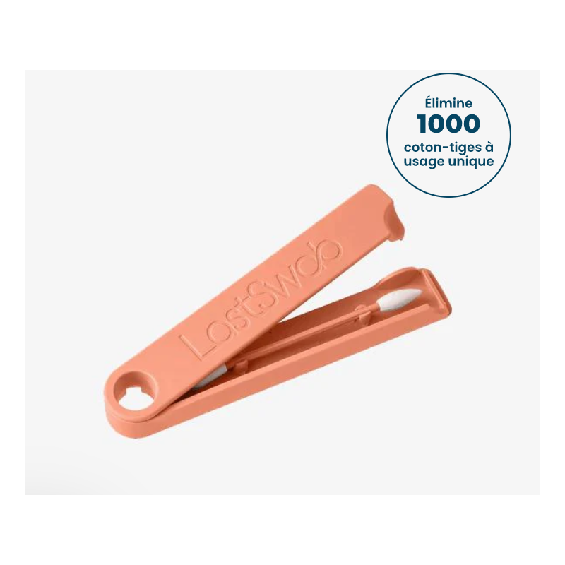COTON TIGE POUR MAQUILLAGE LAVABLES - LASTSWAB -Orange COTON TIGE POUR MAQUILLAGE LAVABLES - LASTSWAB -Orange
